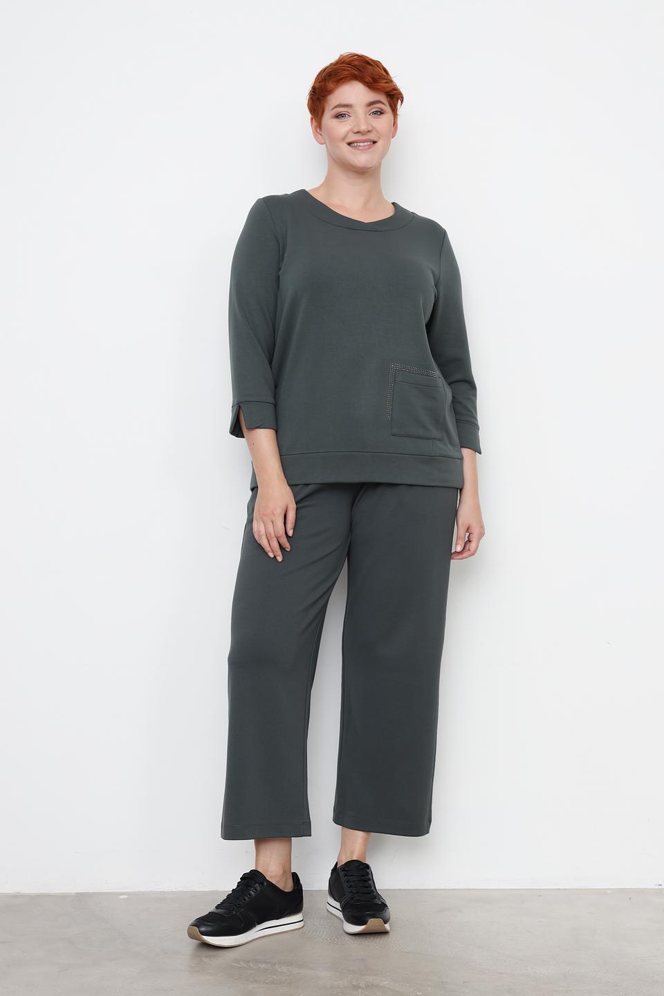 Пуловер Via Appia DUE зелёный