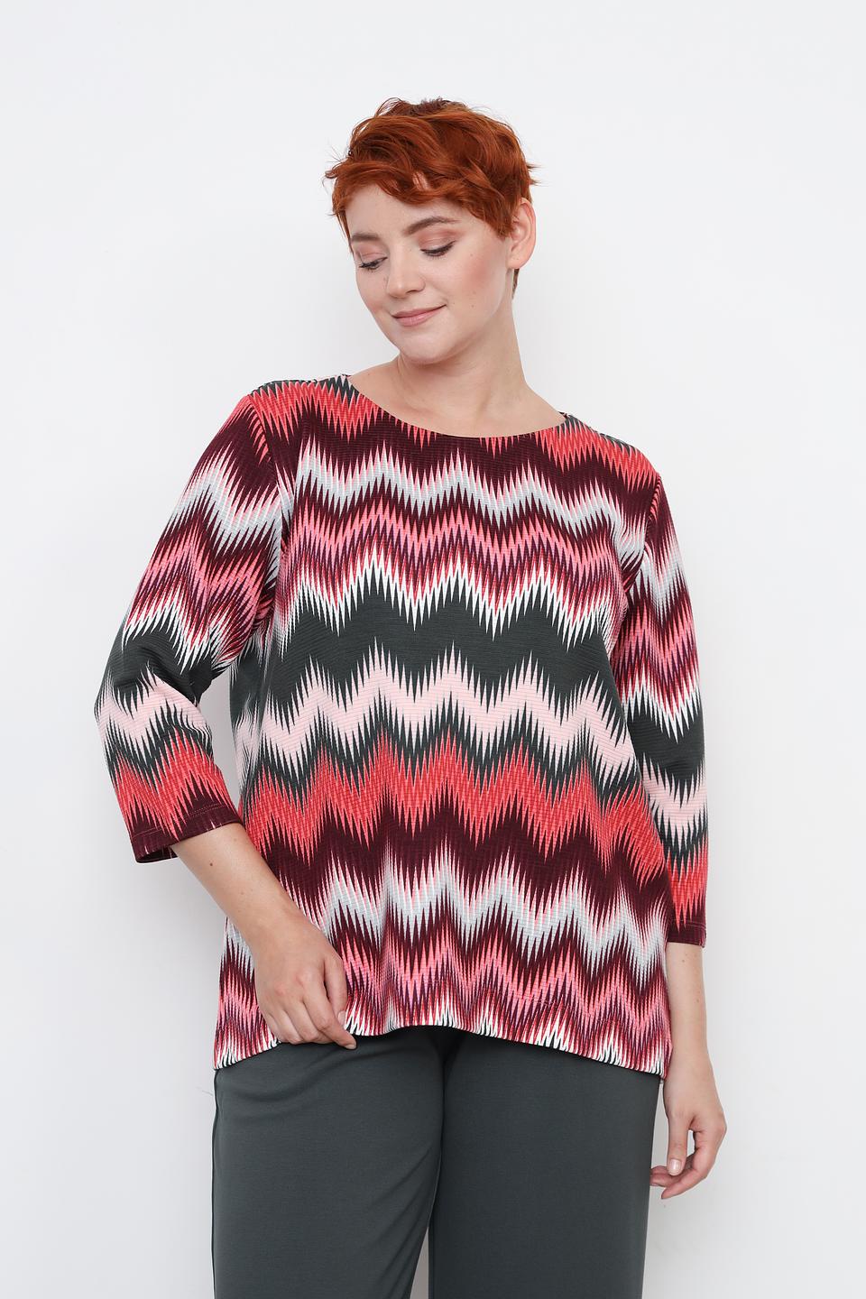 Пуловер Via Appia с узором DUE