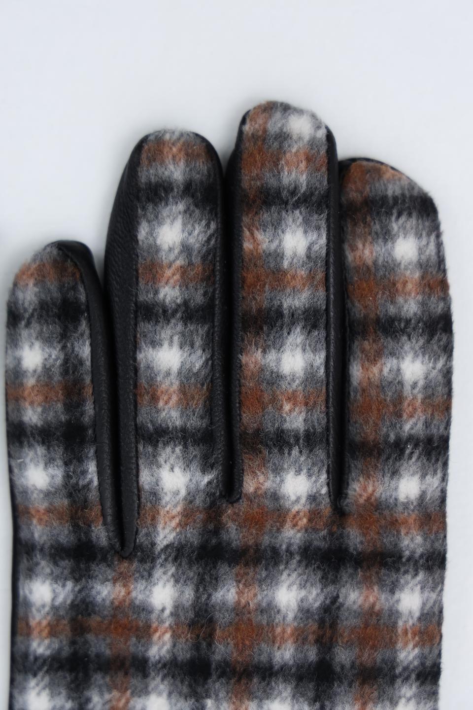 Перчатки Roeckl в клетку