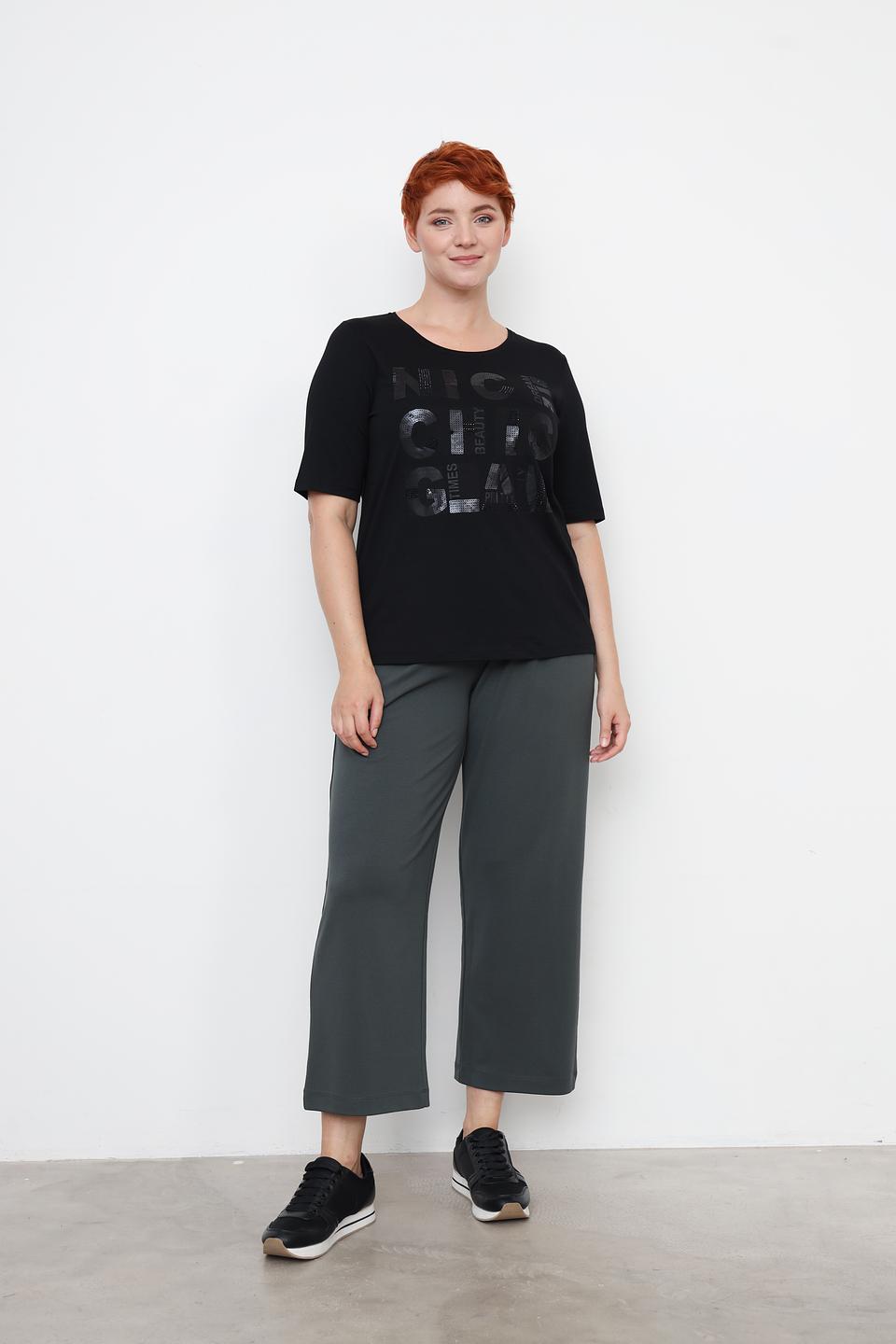 Футболка Via Appia DUE женская черная