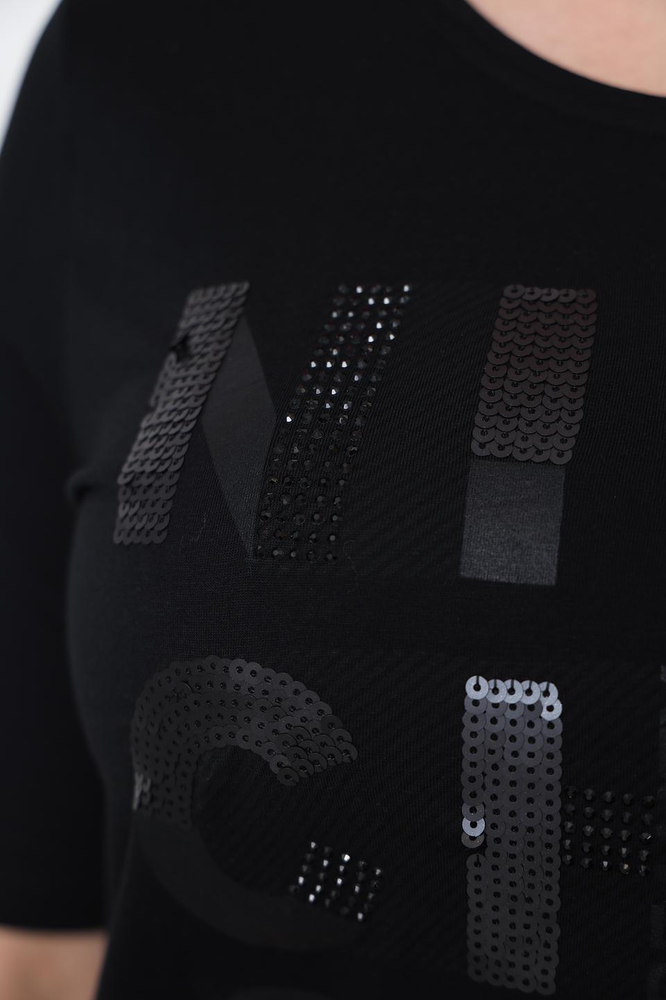 Футболка Via Appia DUE женская черная