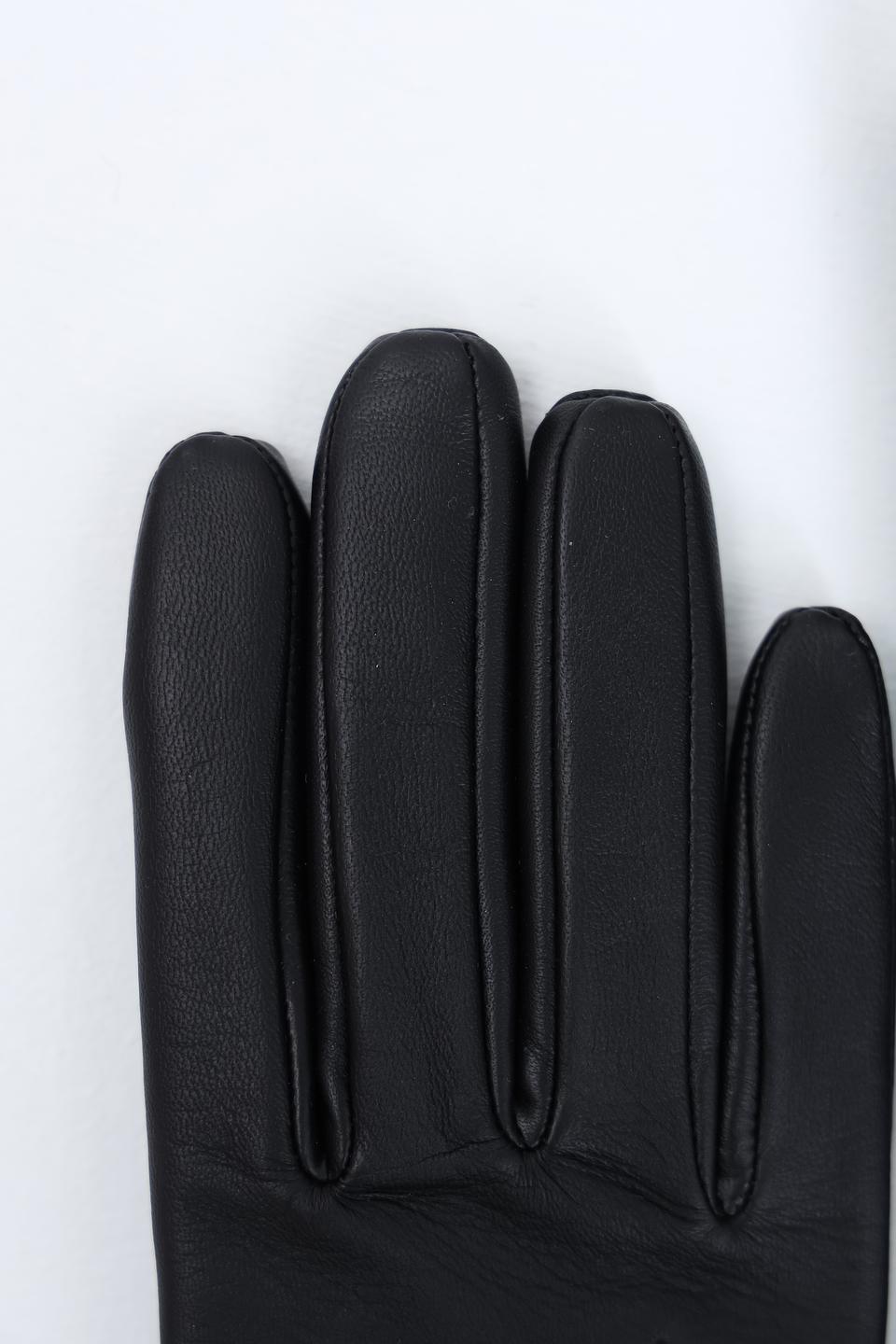 Перчатки Roeckl с звёздами чёрные