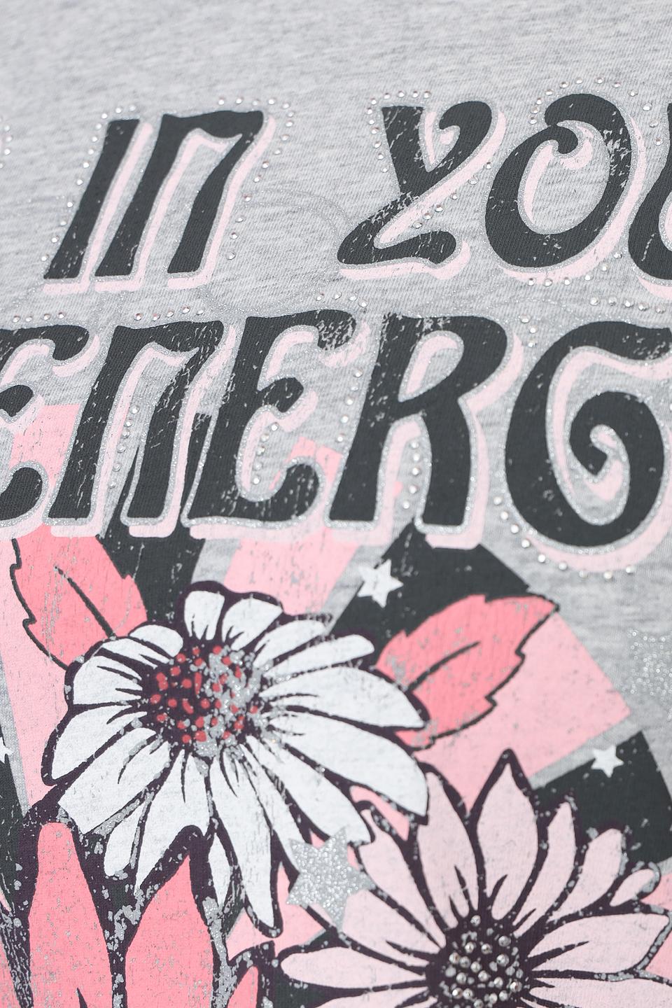 Футболка Via Appia с цветочным принтом