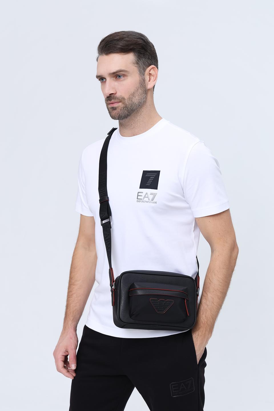 Сумка через плечо Emporio Armani чёрная