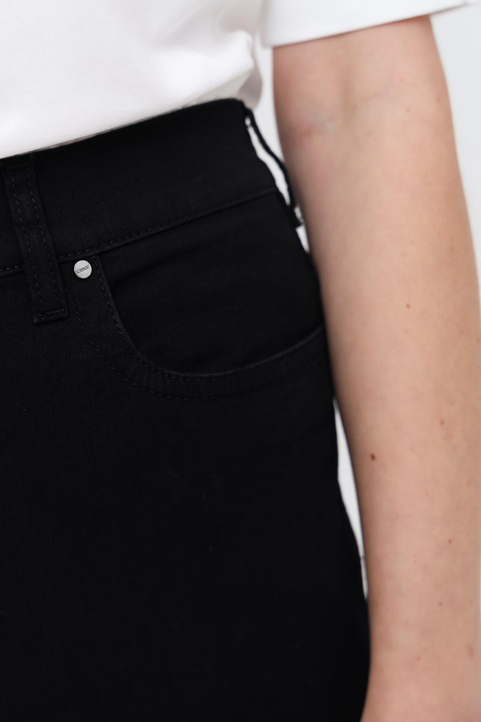 Джинсы Zerres прямые чёрные