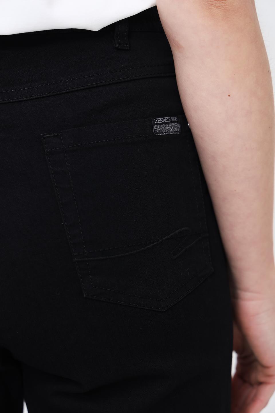 Джинсы Zerres прямые чёрные