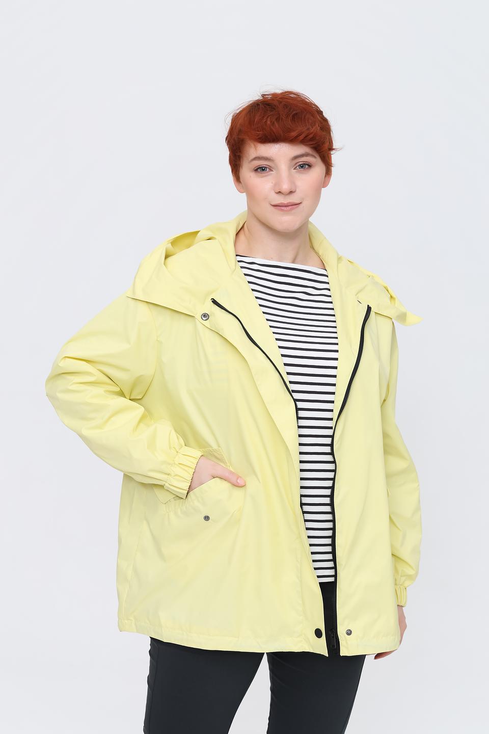Ветровка Beatris светло-жёлтая