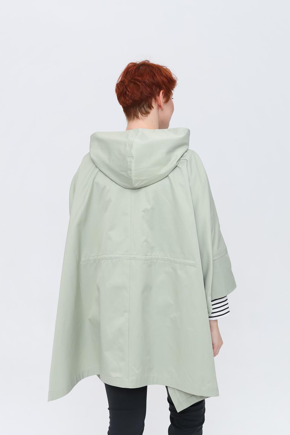 Плащ Beatris оверсайз мятный