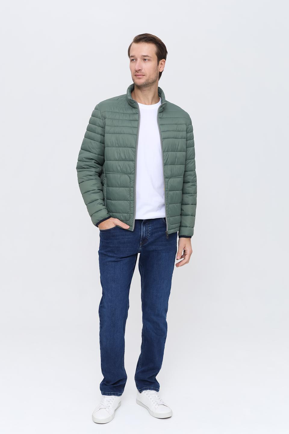 Куртка Bugatti стеганая хаки