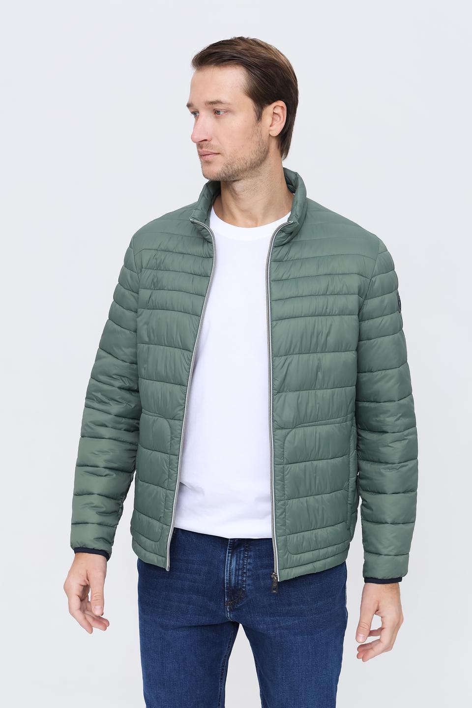 Куртка Bugatti стеганая хаки