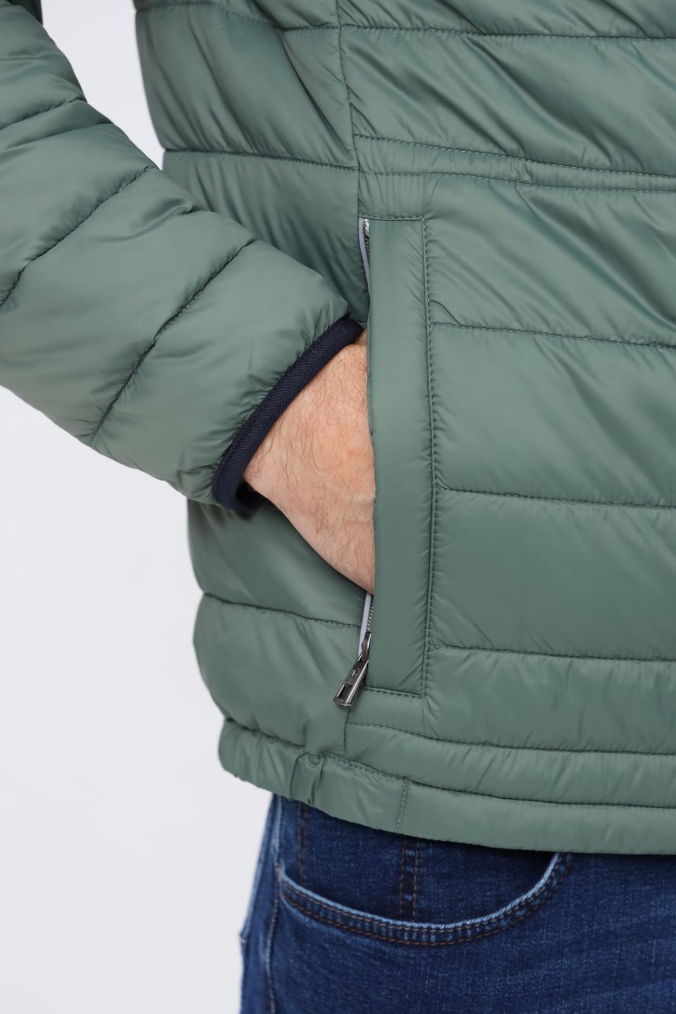 Куртка Bugatti стеганая хаки