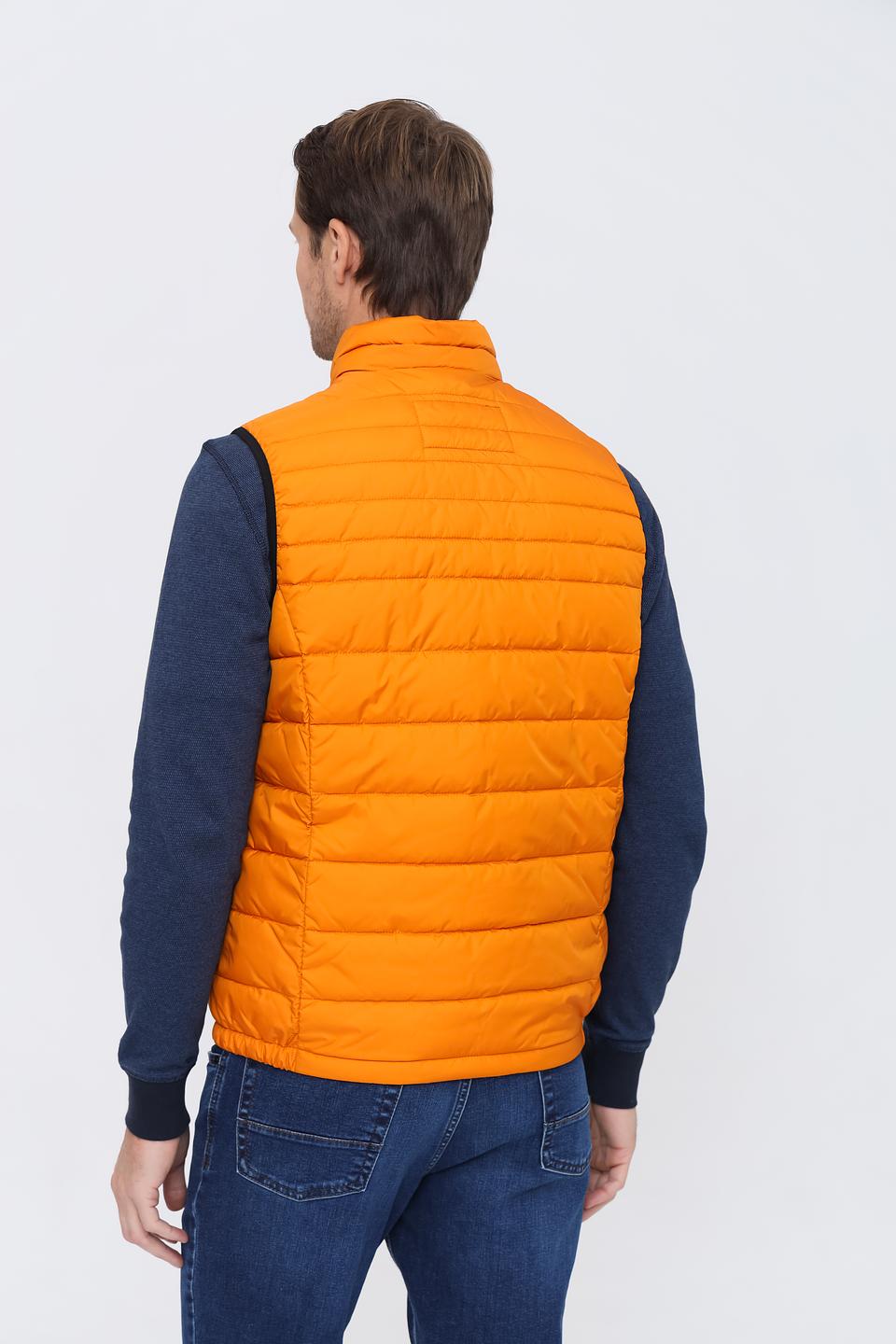 Жилет Bugatti стеганый оранжевый
