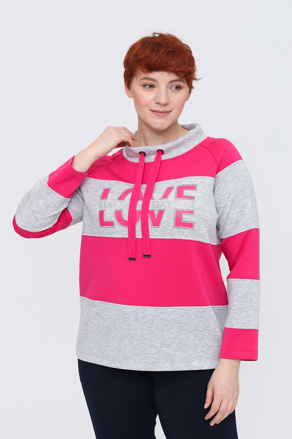 Пуловер Via Appia с надписью LOVE