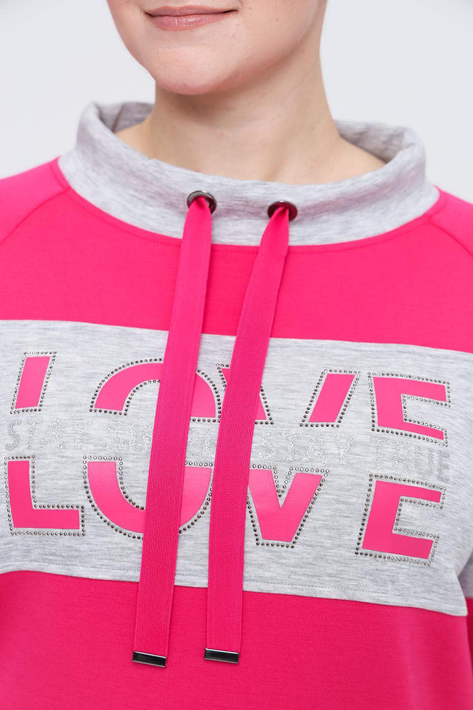 Пуловер Via Appia с надписью LOVE