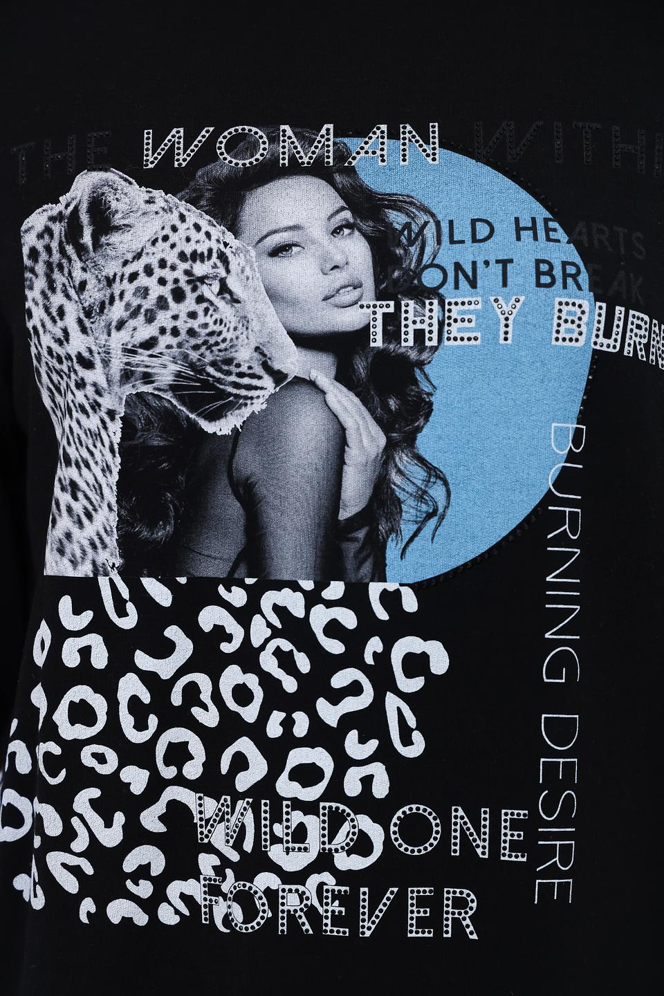 Лонгслив Monari с принтом