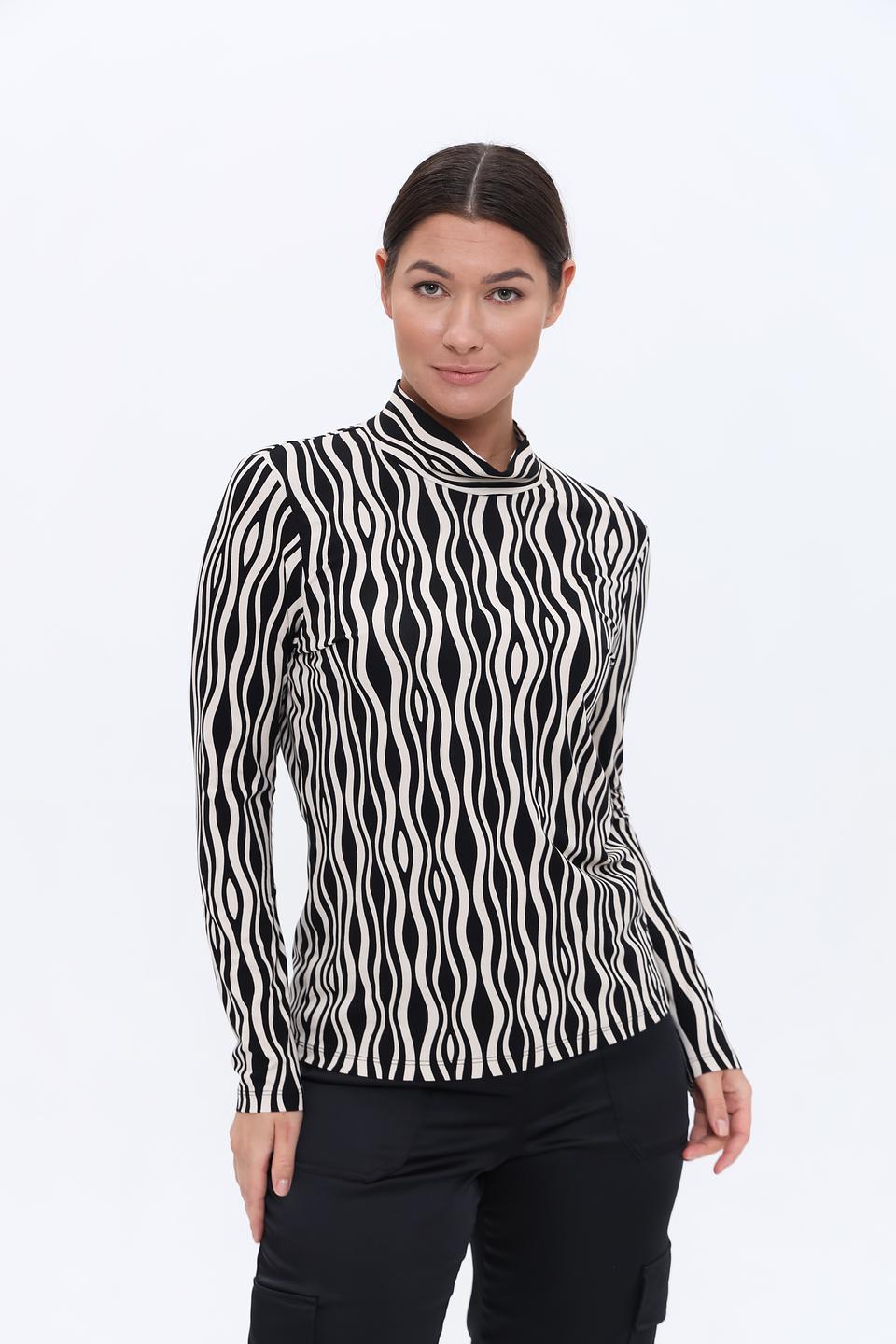 Водолазка Bianca в полоску