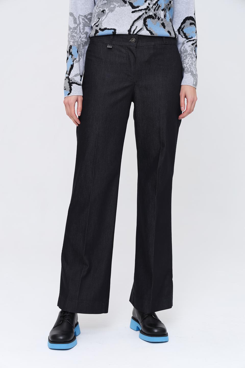 Джинсы Bianca прямые тёмно-синие