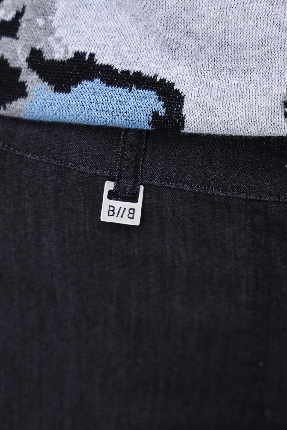 Джинсы Bianca прямые тёмно-синие