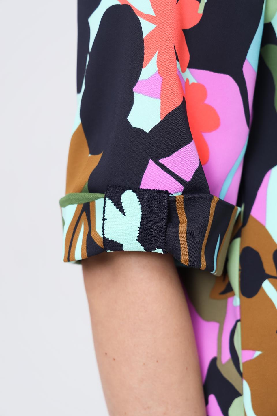 Блуза Marc Cain с цветочным принтом