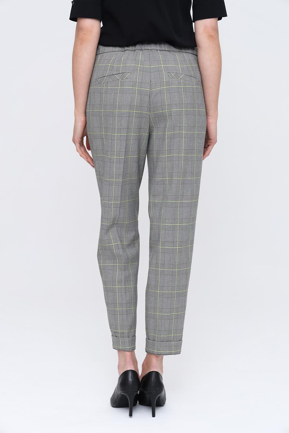 Брюки Marc Cain в клетку с завязками