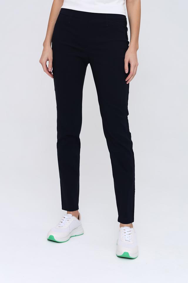 Брюки Bianca прямого кроя черные