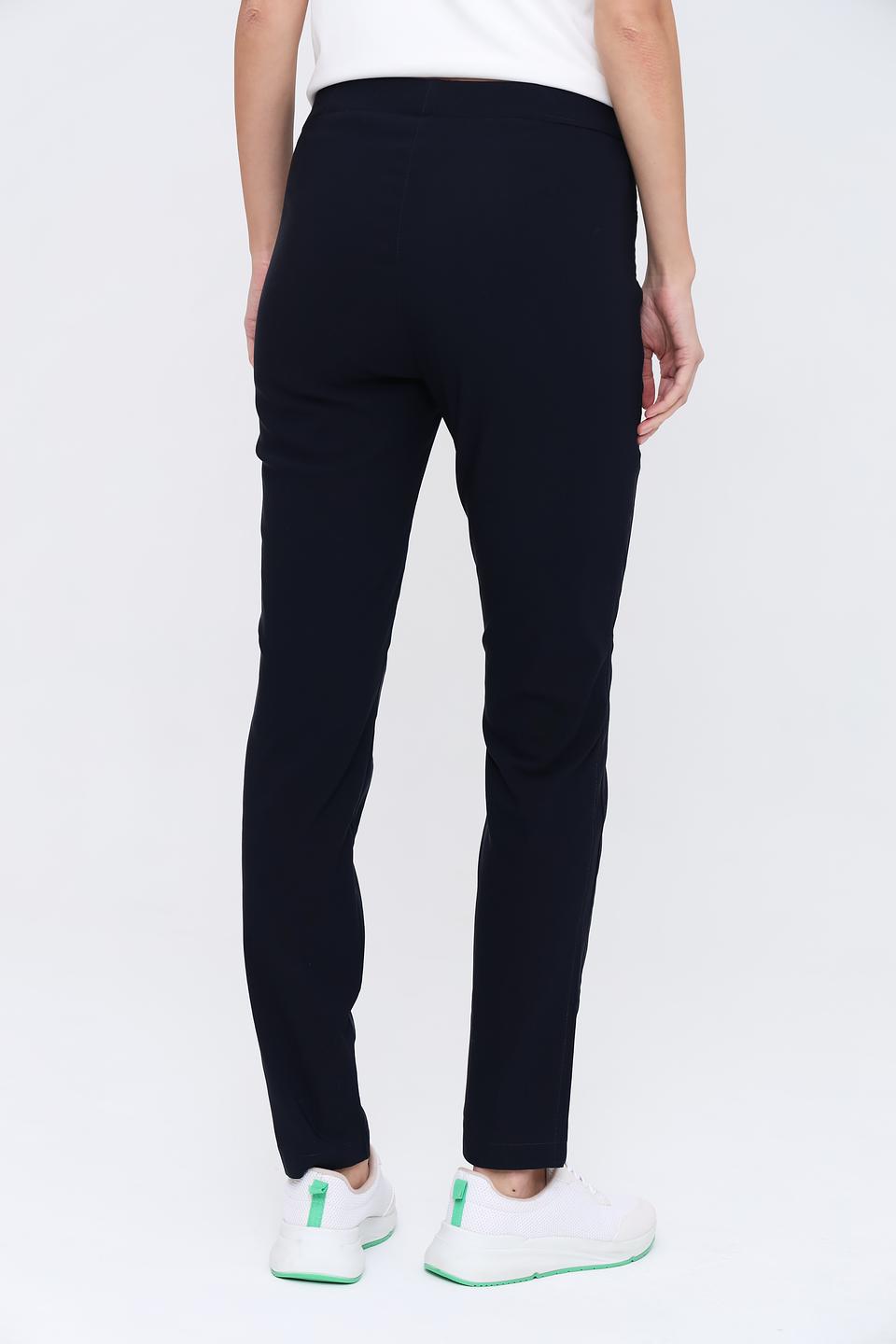 Брюки Bianca прямого кроя черные