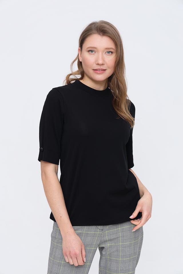 Футболка Marc Cain чёрная с рукавами 3/4