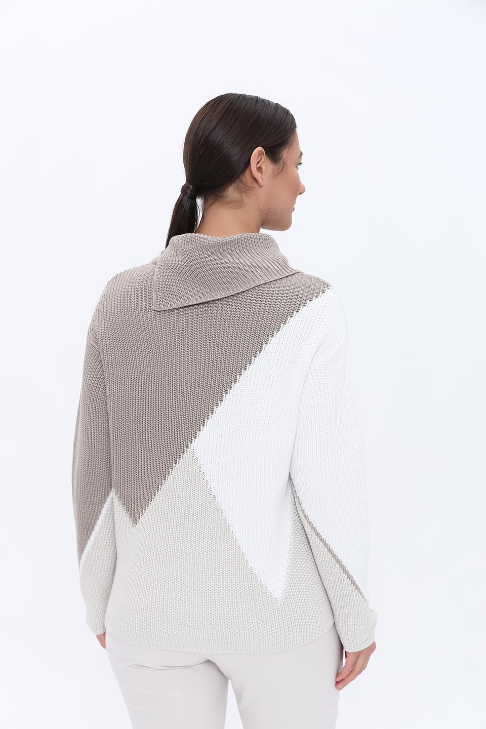 Пуловер Monari с геометрическим узором