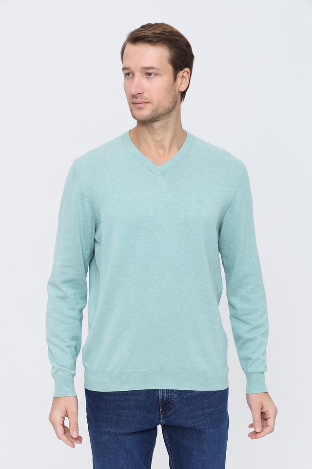Джемпер Casa Moda V-образный мятный