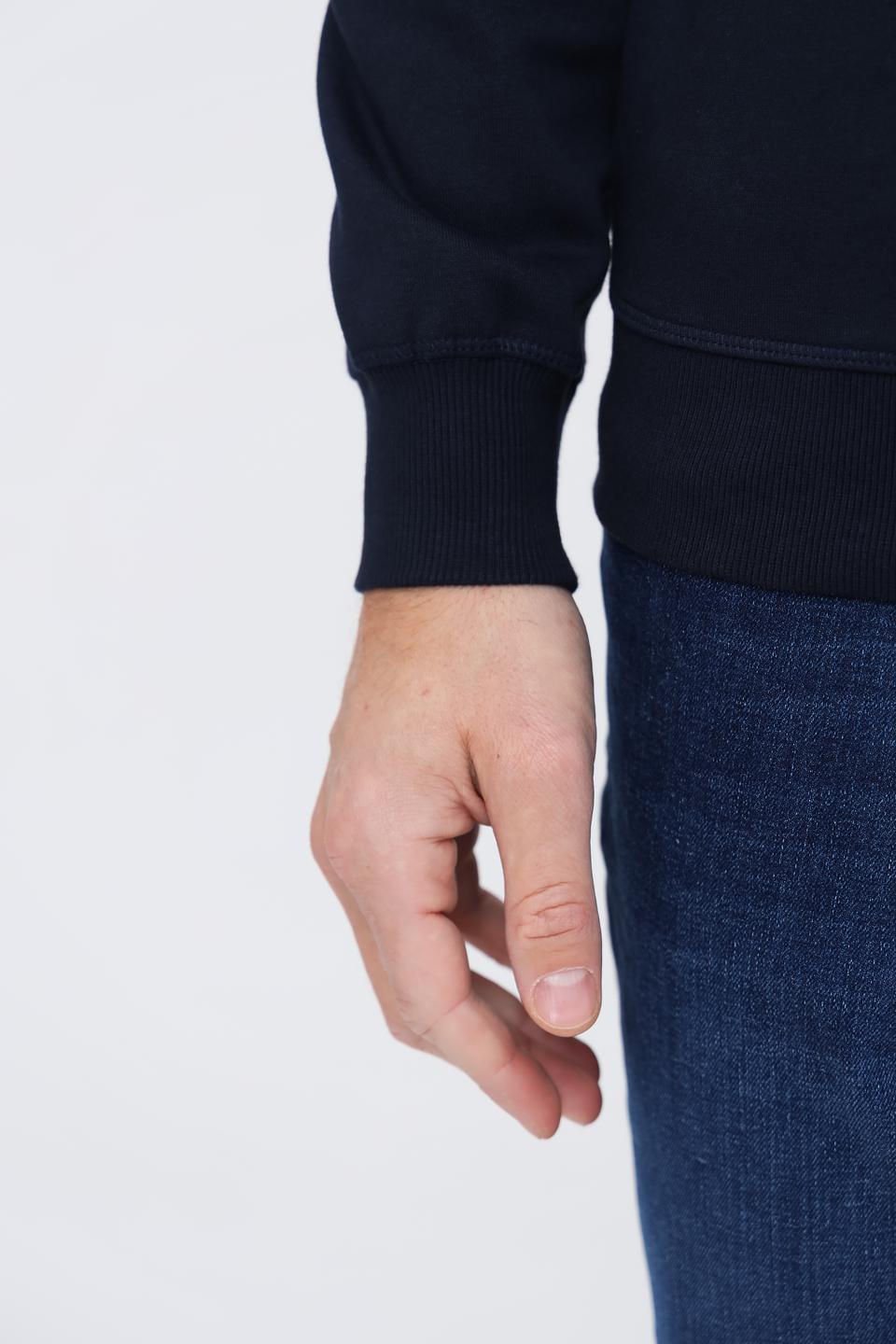 Джемпер Casa Moda с молнией темно-синий