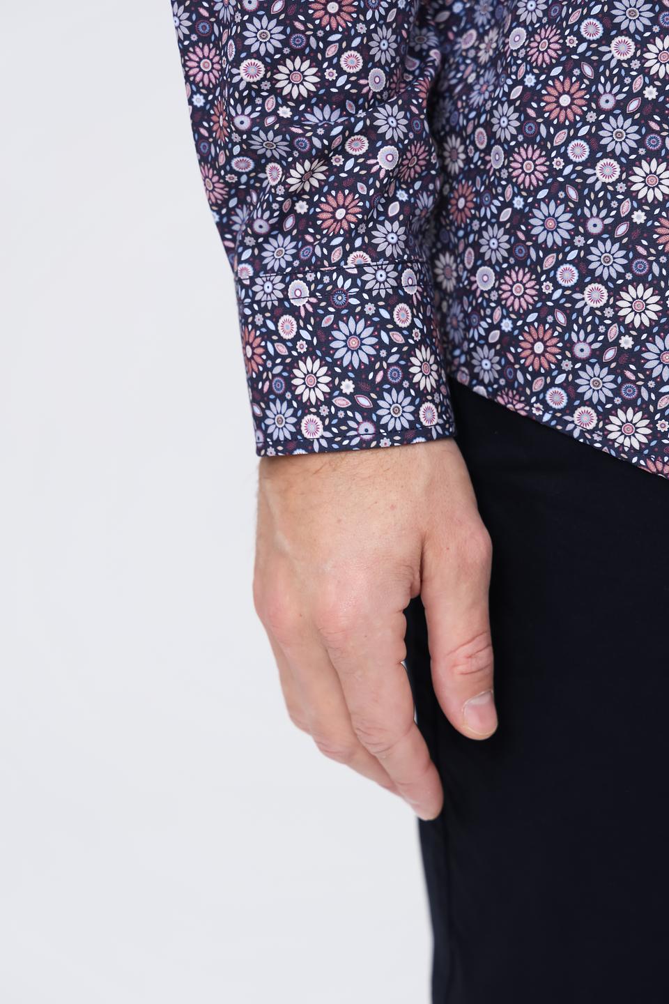 Рубашка Casa Moda с цветочным принтом