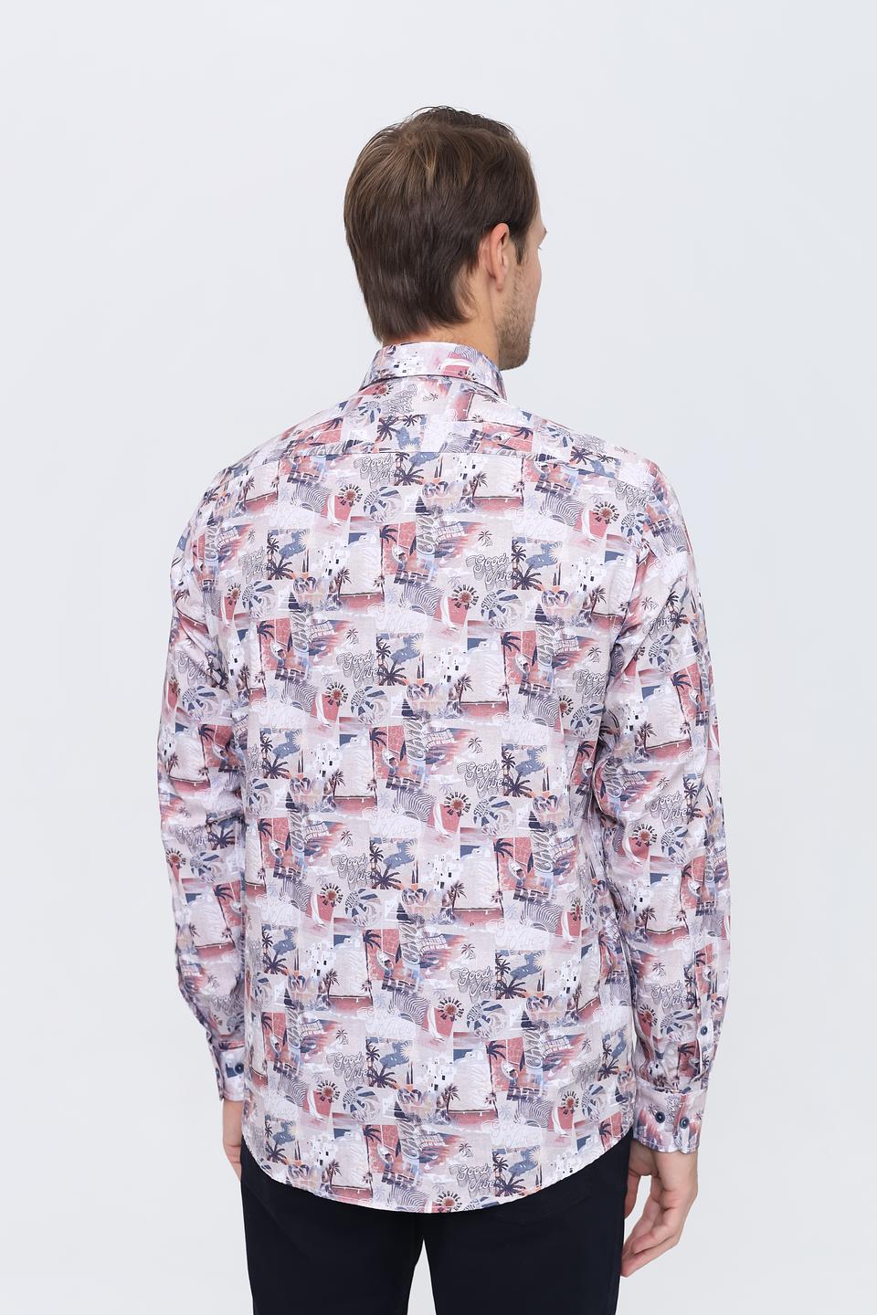 Рубашка Casa Moda с принтом