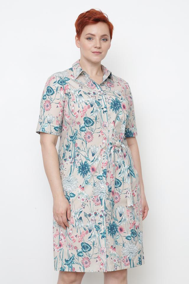 Платье Frank Walder с цветочным принтом