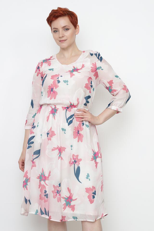 Платье Frank Walder с цветочным принтом