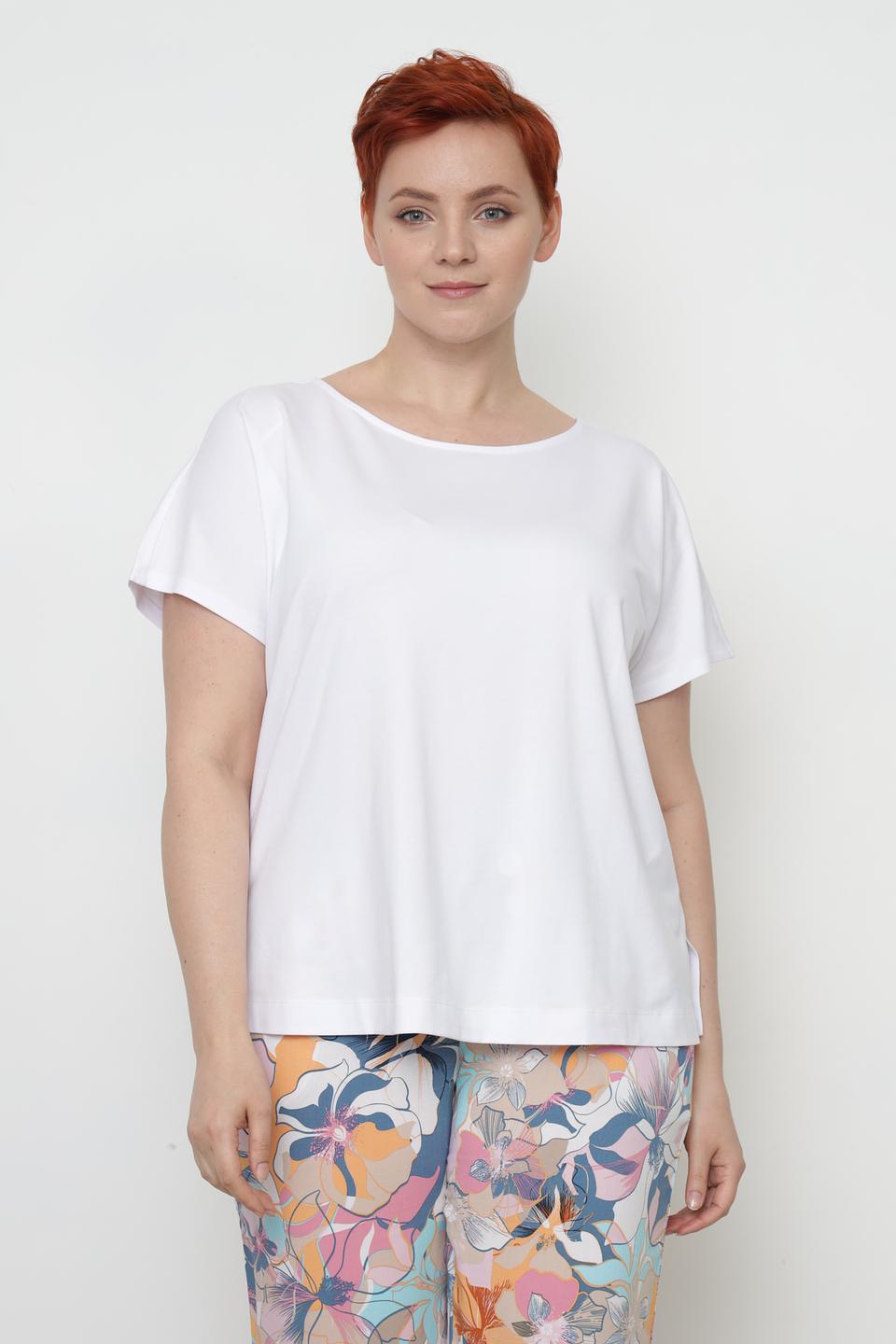 Футболка Samoon женская белая