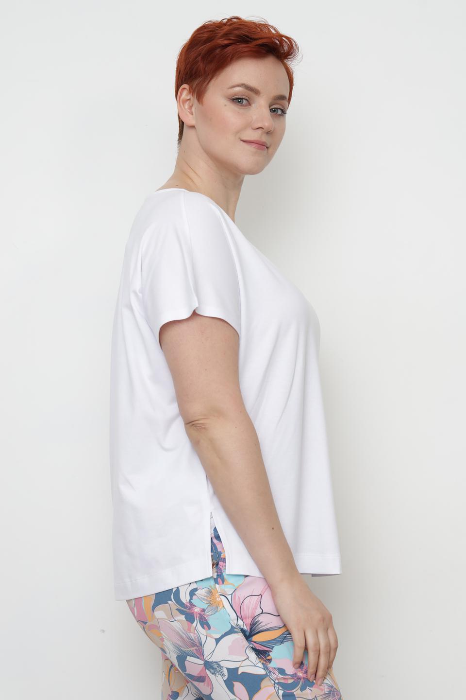 Футболка Samoon женская белая