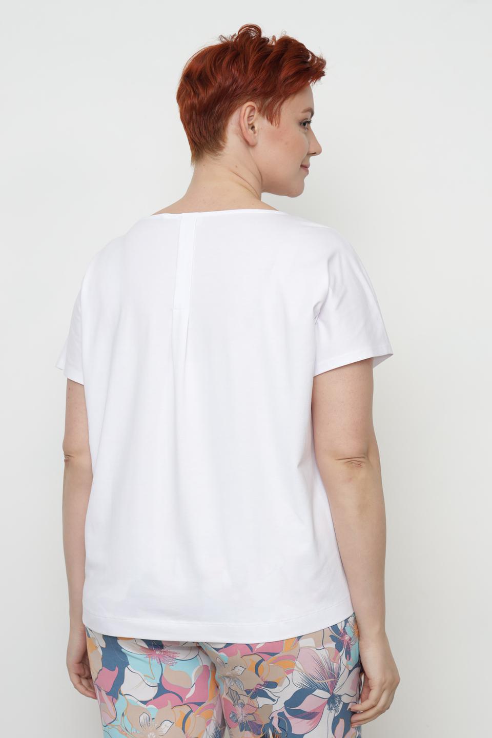 Футболка Samoon женская белая