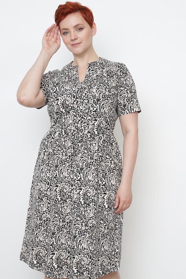 Платье Gerry Weber EDITION с принтом чёрно-белый