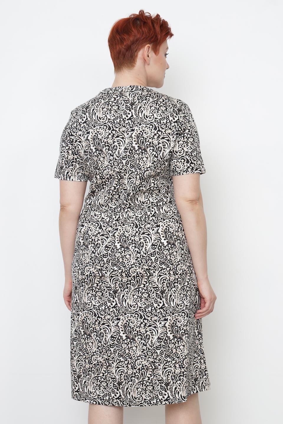 Платье Gerry Weber EDITION с принтом чёрно-белый