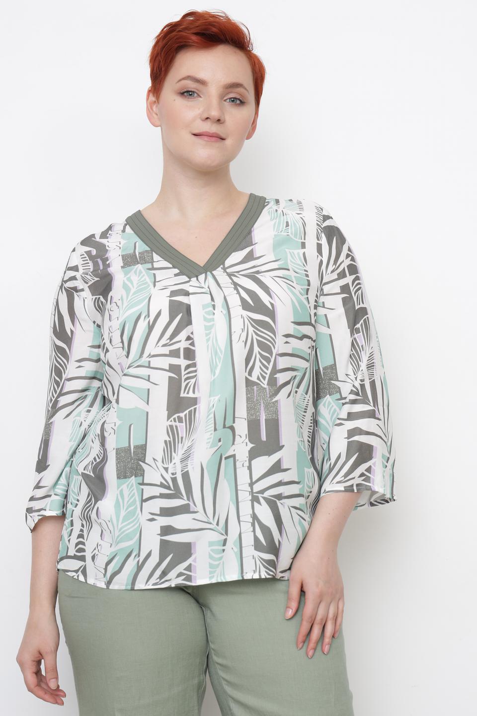 Блуза Frank Walder с принтом