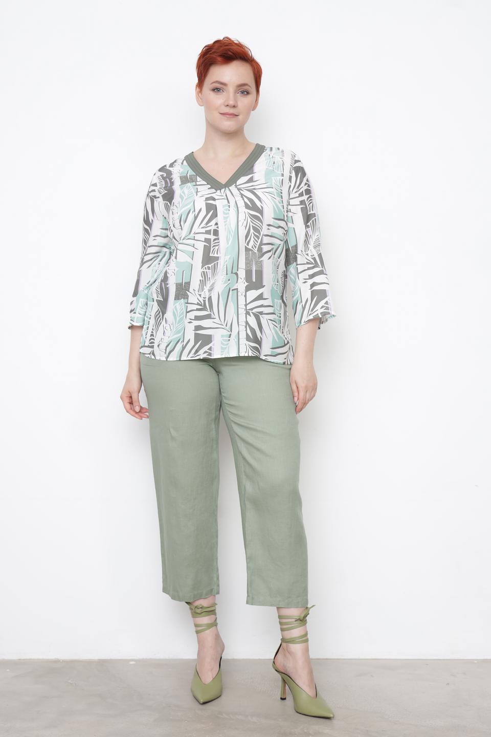 Блуза Frank Walder с принтом