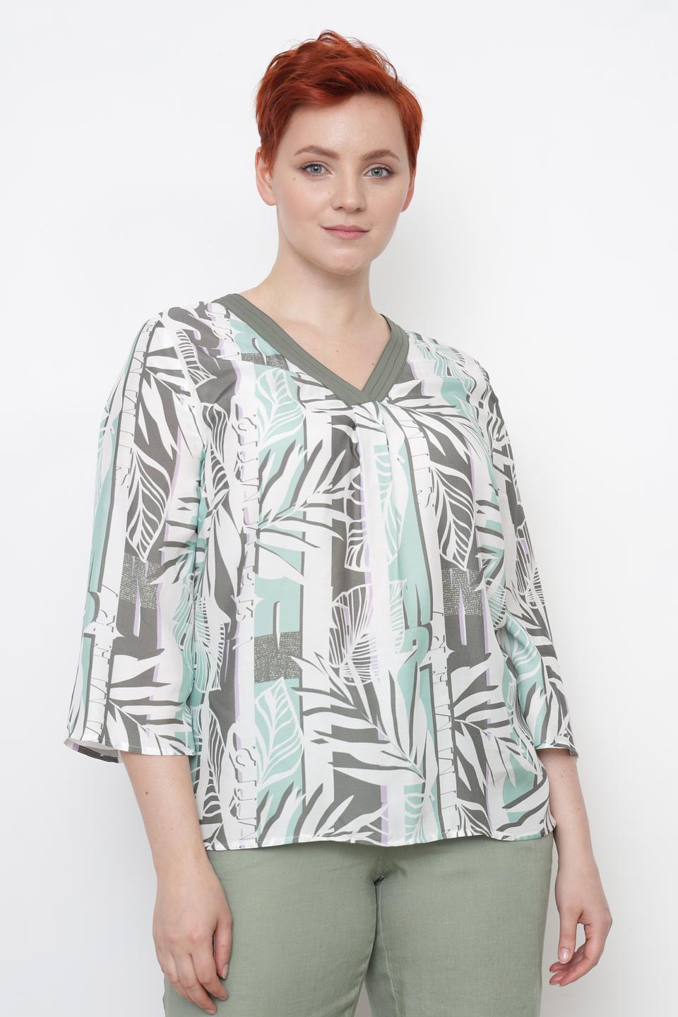 Блуза Frank Walder с принтом