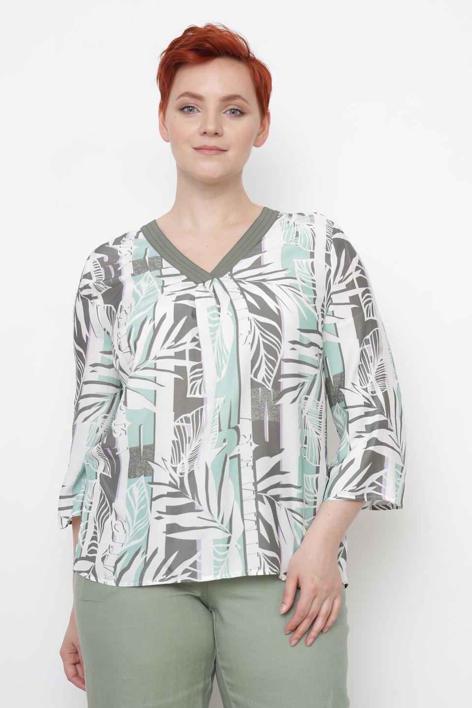 Блуза Frank Walder с принтом