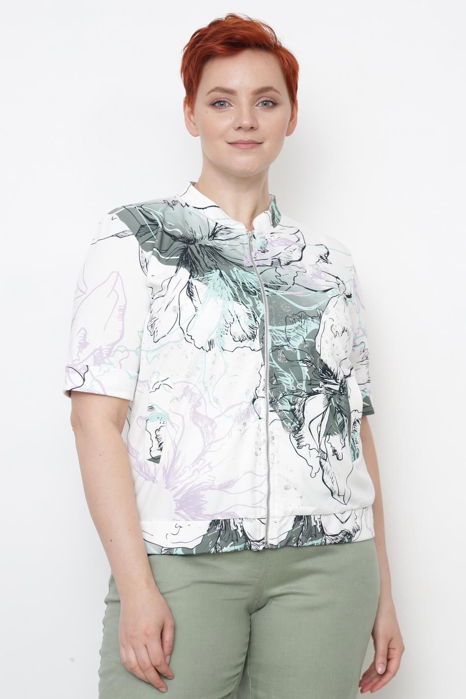 Жакет Frank Walder с цветочным принтом