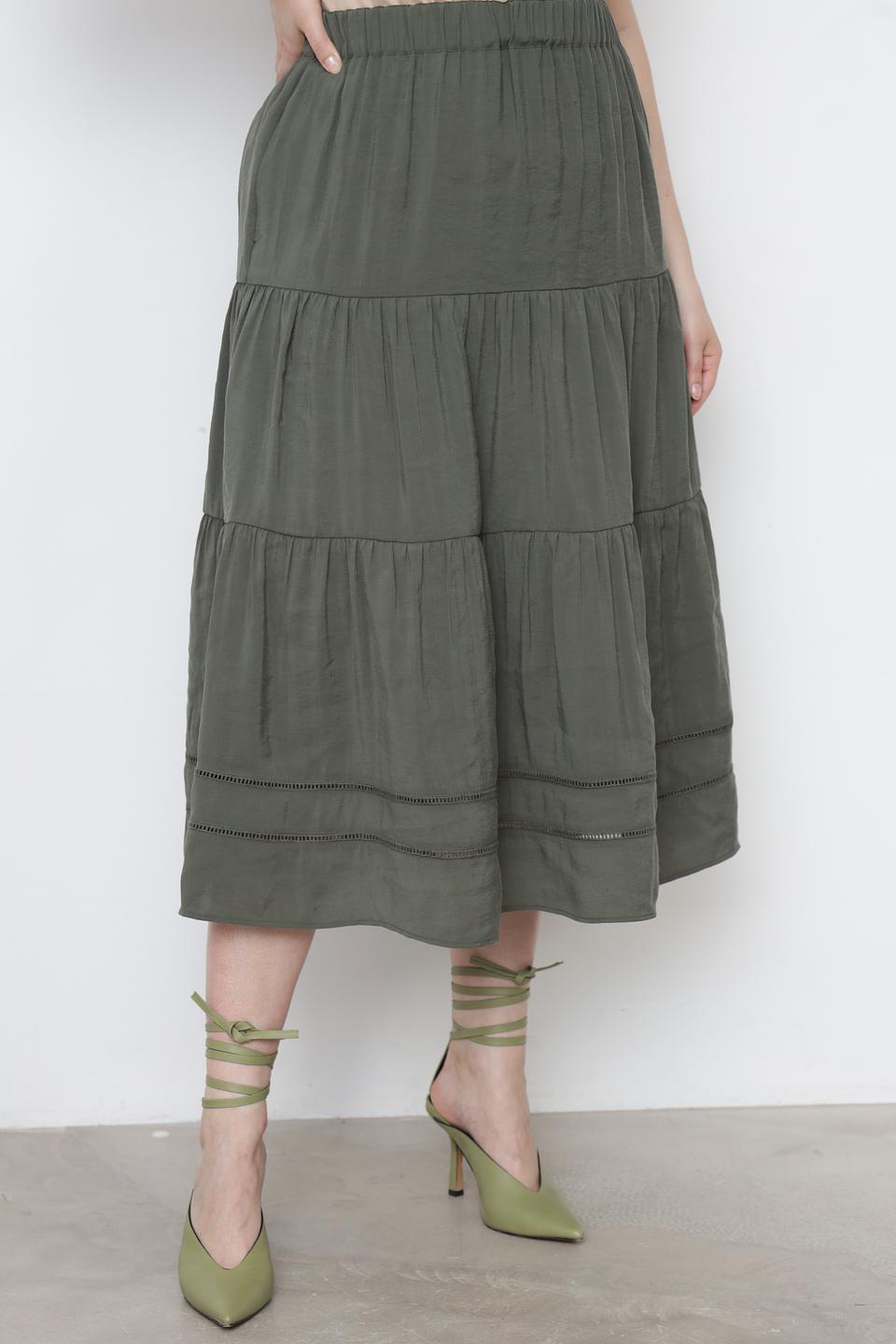 Юбка Gerry Weber EDITION хаки