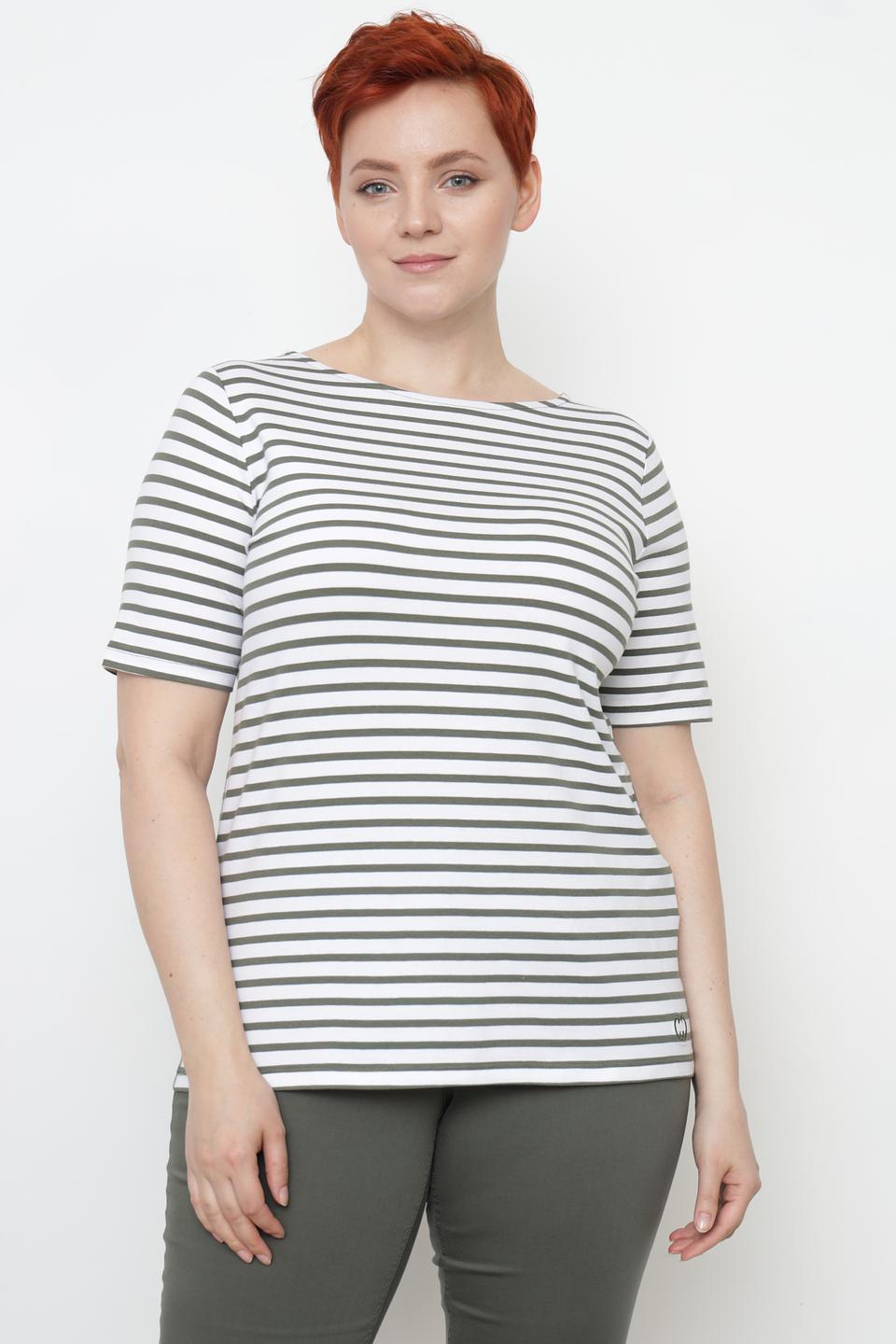 Футболка Gerry Weber полоска белая