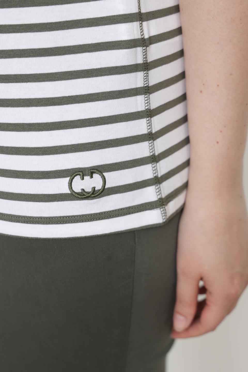 Футболка Gerry Weber полоска белая