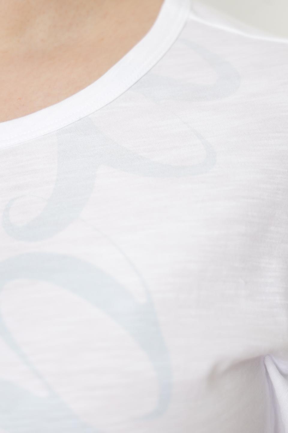 Футболка Lecomte с принтом