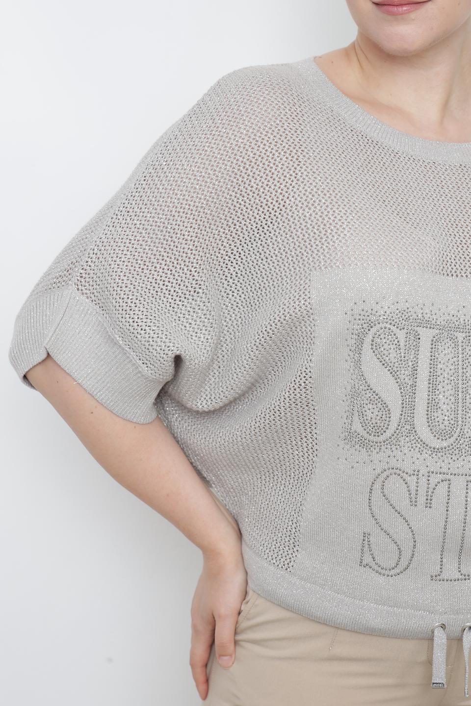 Пуловер Monari с надписью "SUMMER STYLE"