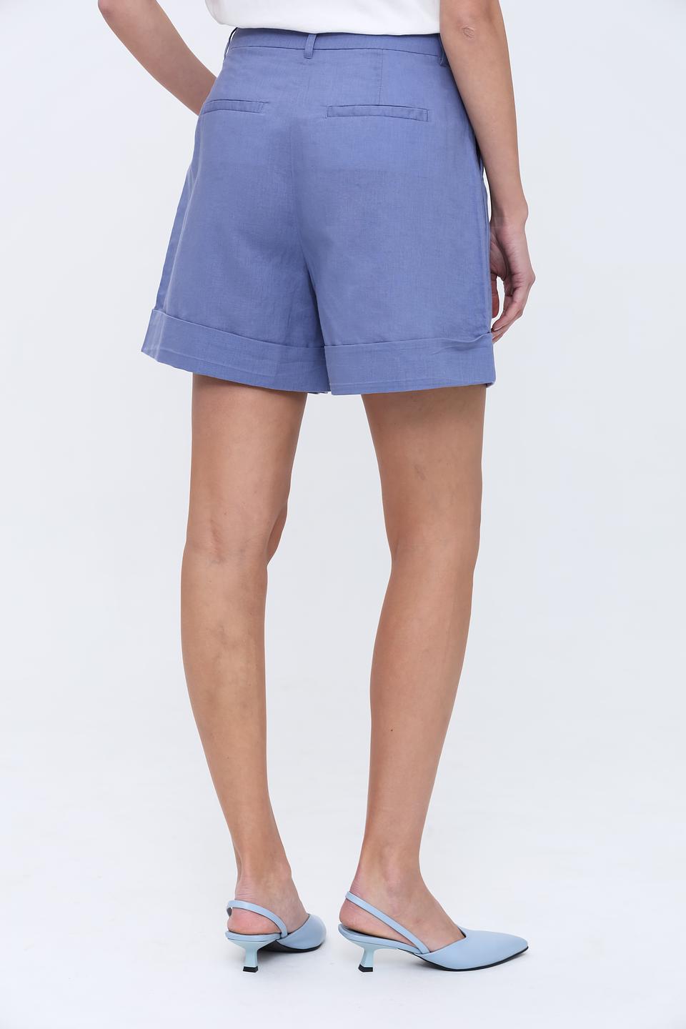 Шорты Pezzo голубые с манжетами